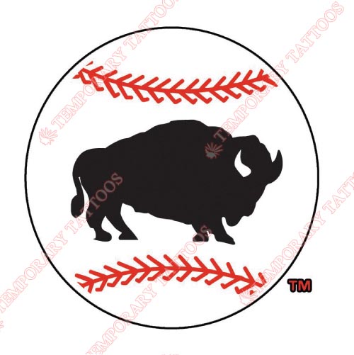 Buffalo Bisons Customize Temporary Tattoos Stickers NO.7941
